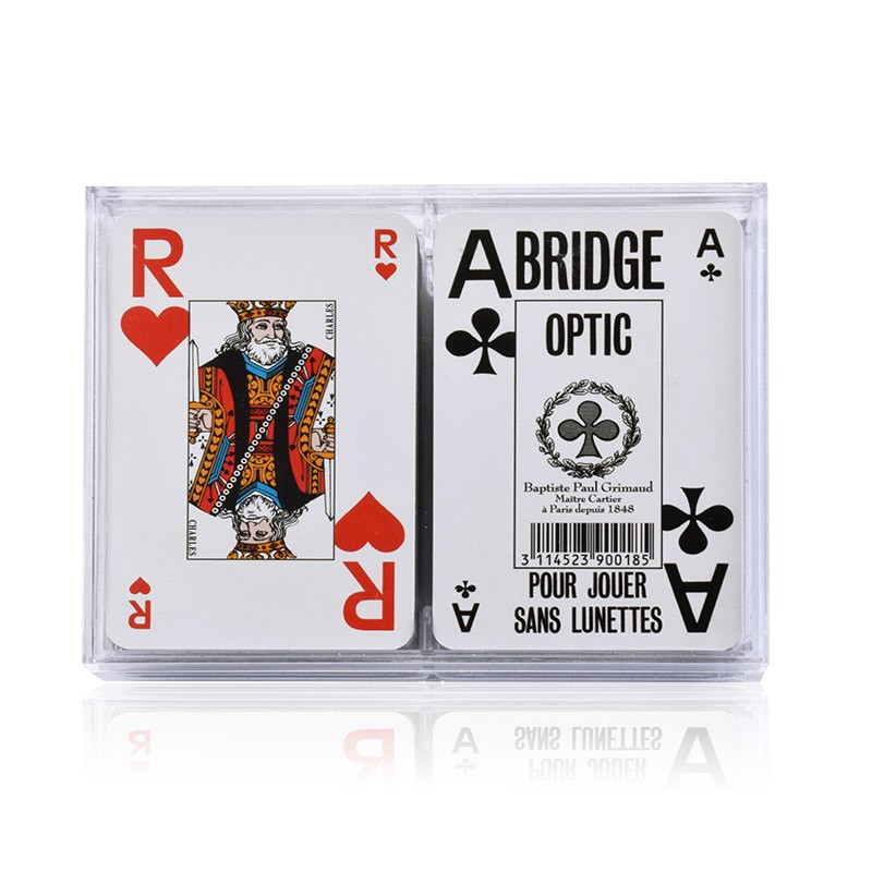 Jeu De Bridge En Gros Caractères