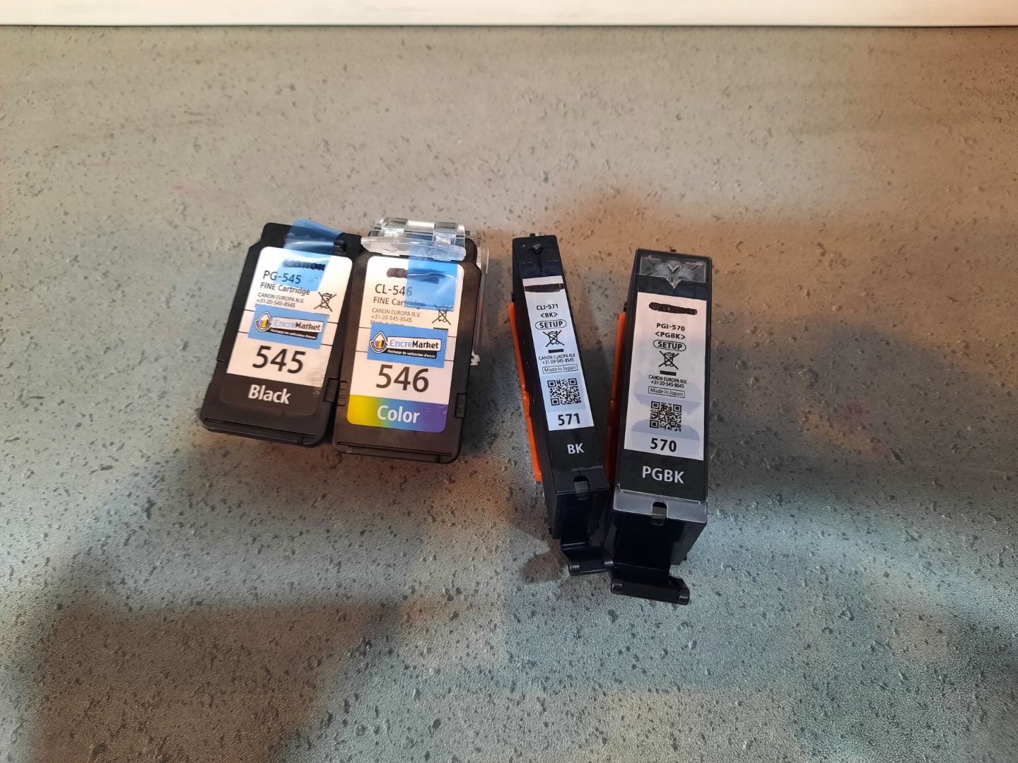 Recharge de cartouches