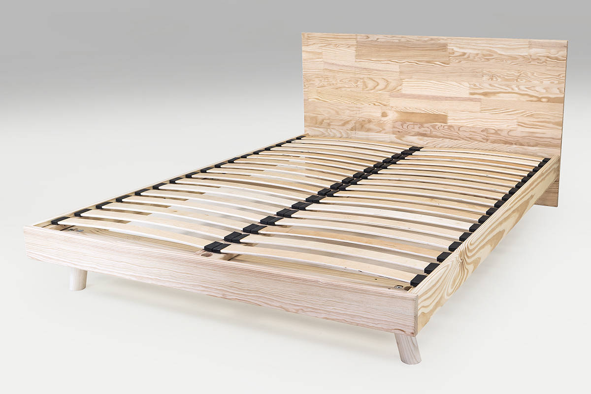 Lit Scandinave 2 Places Bois Viking