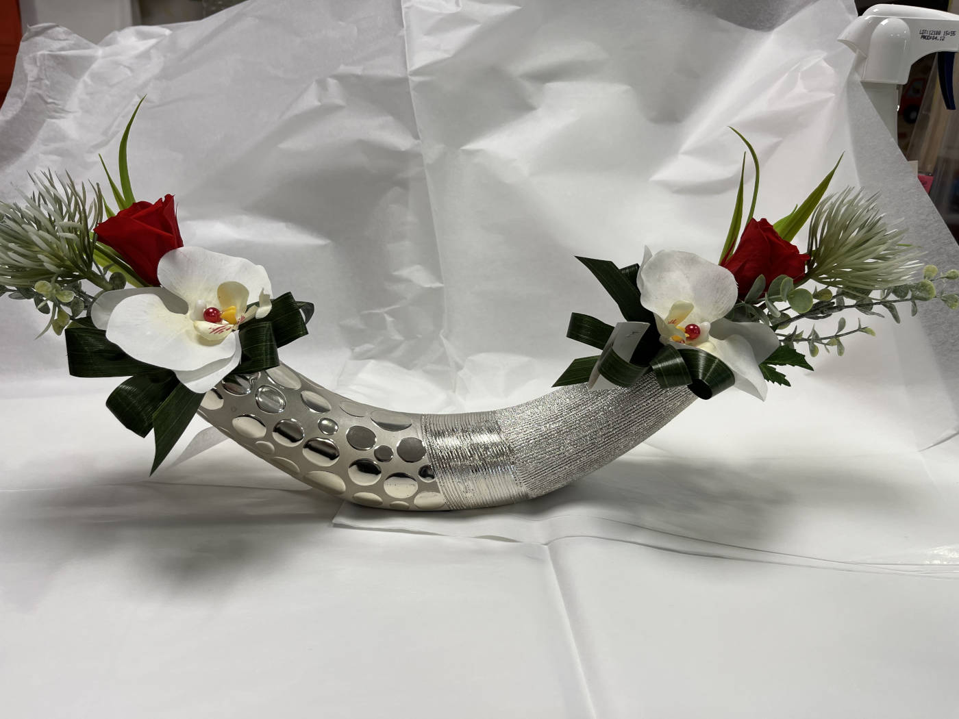 Décoration de table Roses éternelles