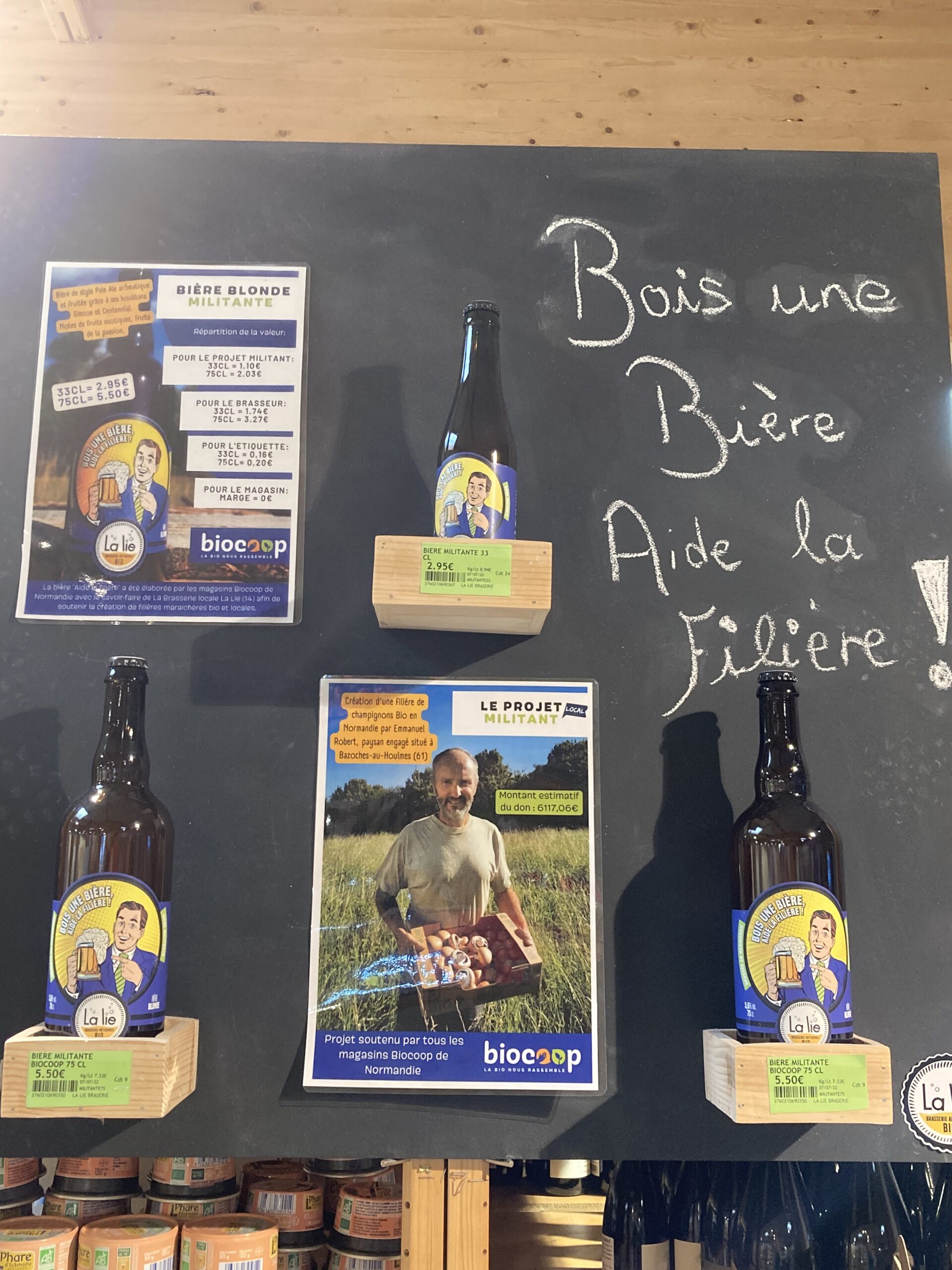 Bière Artisanale La Lie