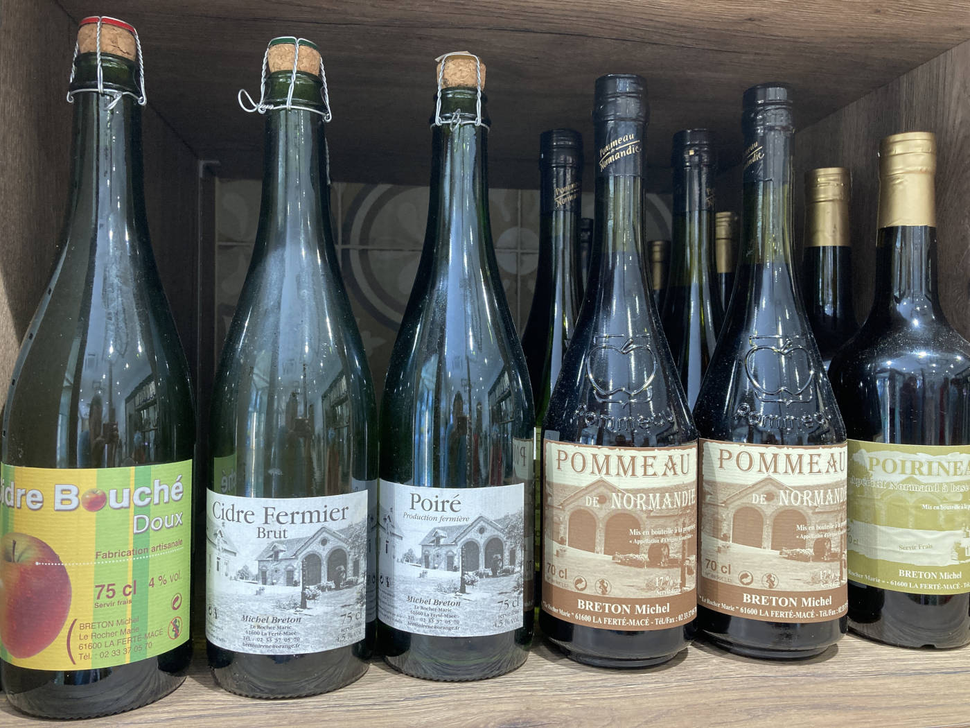 Cidre- Poiré- Pommeau et Poirine