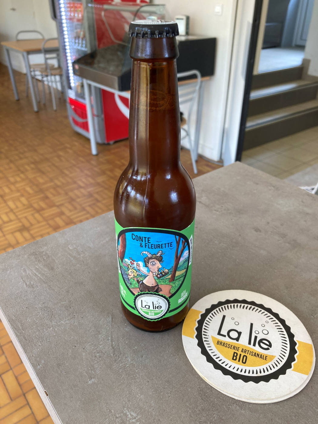 Bière la Lie Chez Ju et Mini