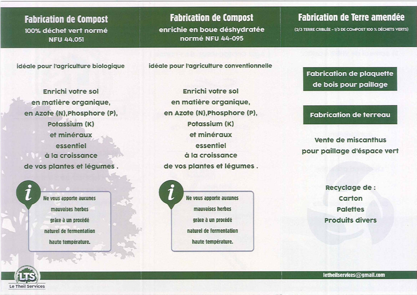Fabrication de Compost