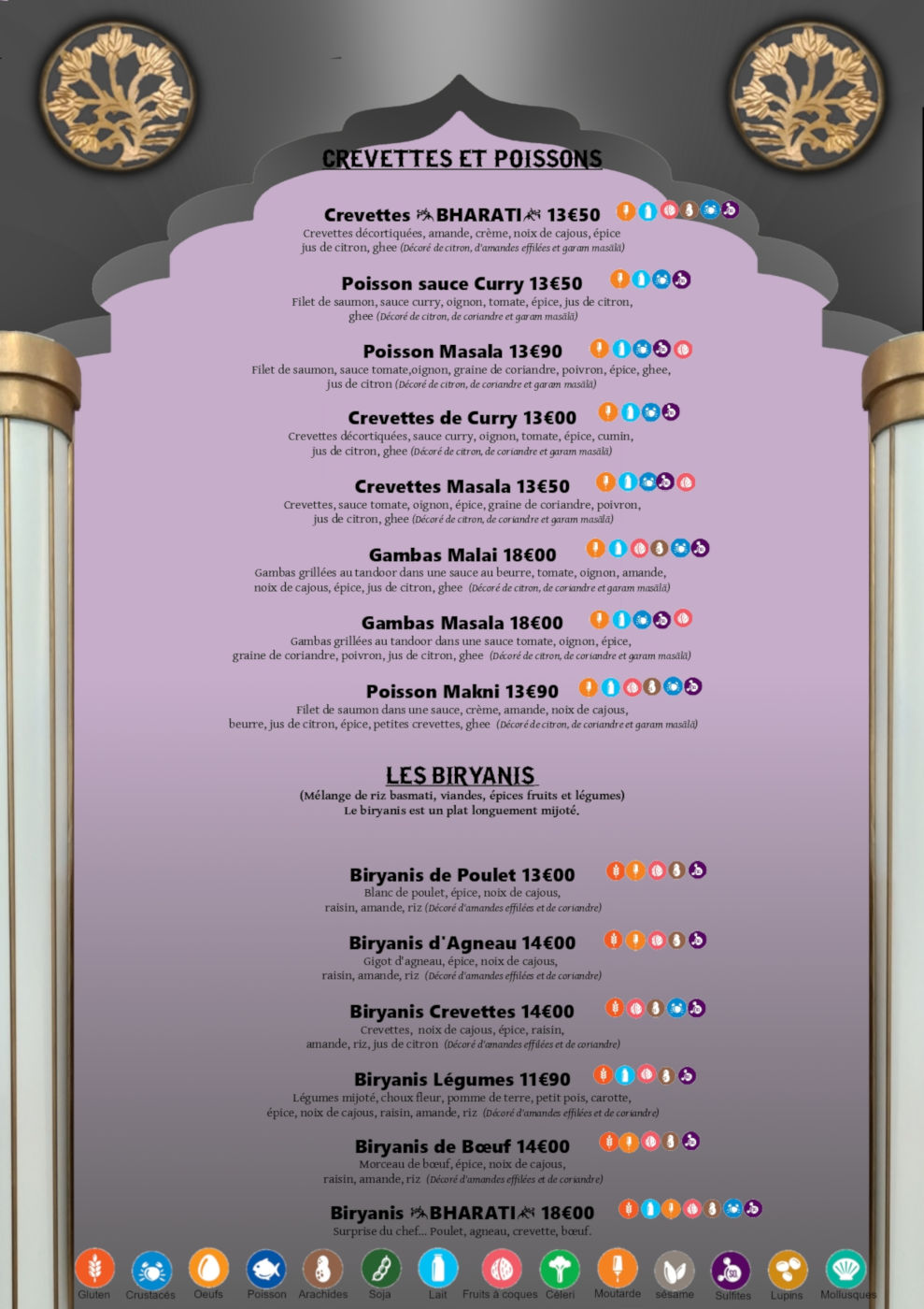 Poissons et Crevettes Bharati Flers