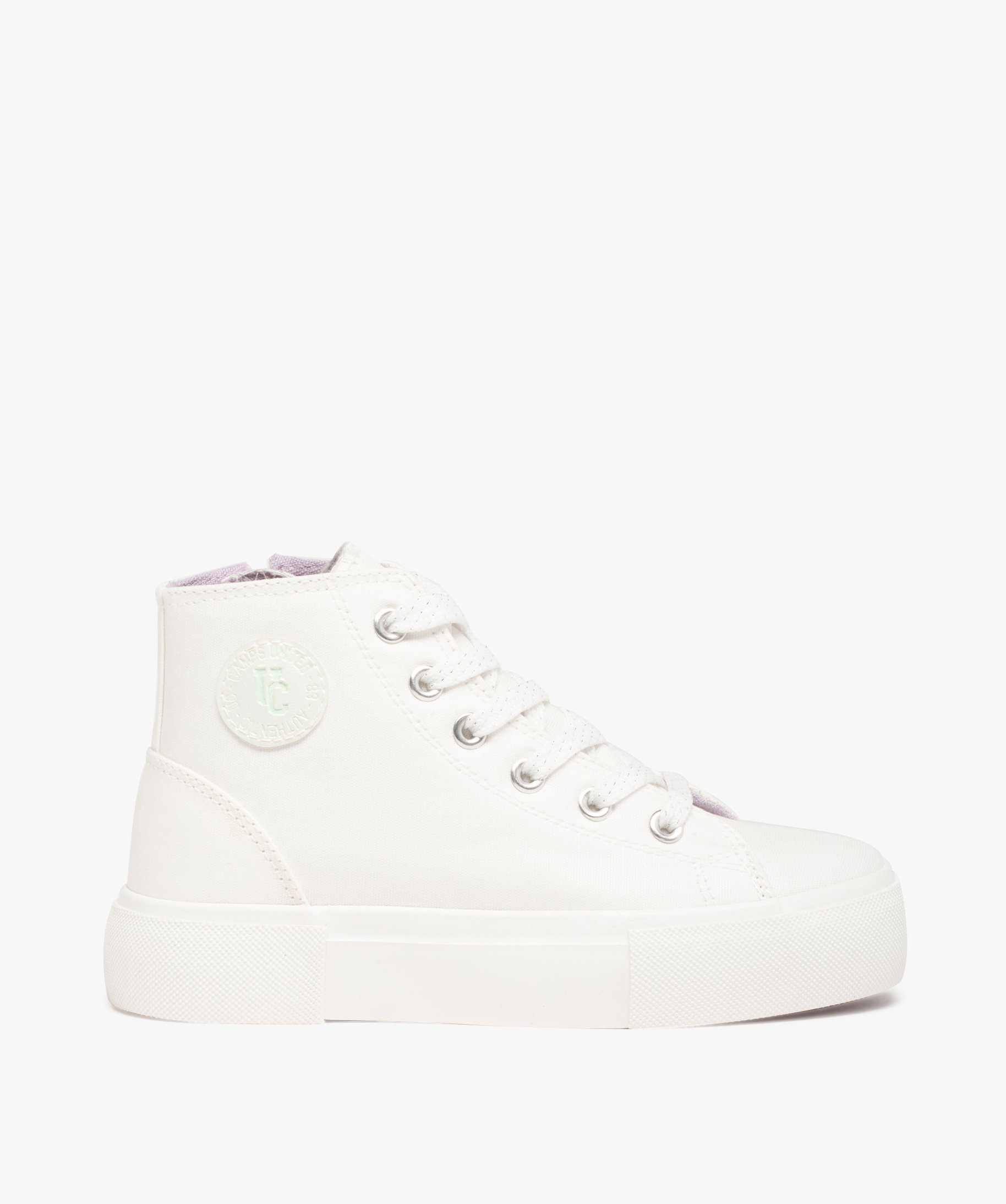 Baskets Fille Camps United Blanche