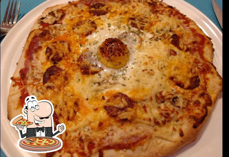 Pizza chorizo Taverne de la Paix