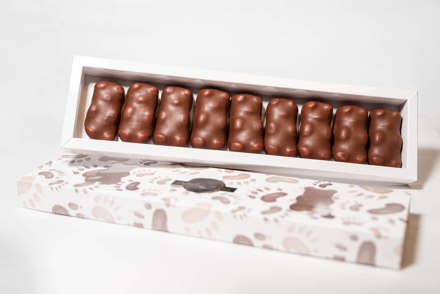 Coffret Oursons Guimauve Chocolat Noir