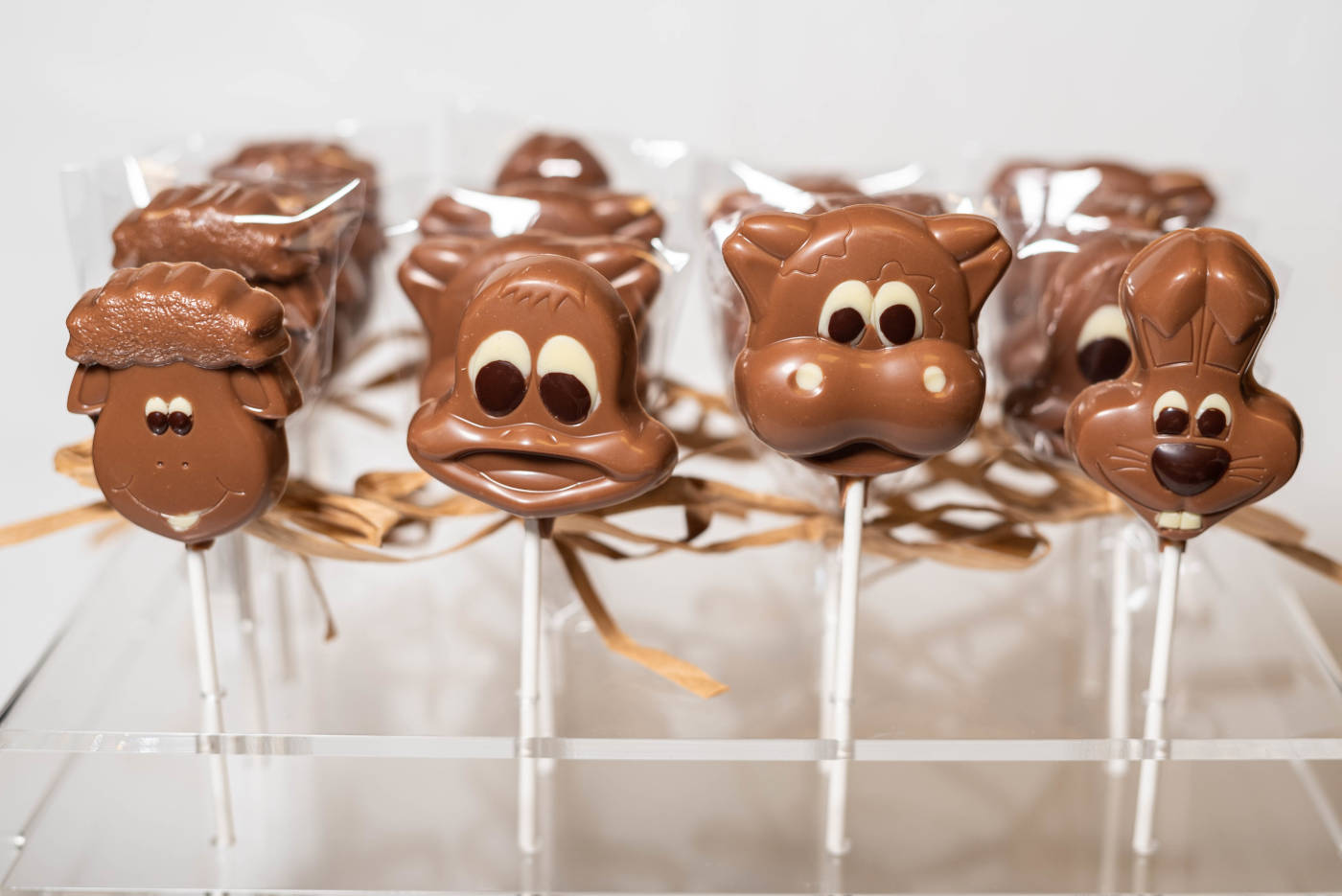 Sucette Chocolat Caramel