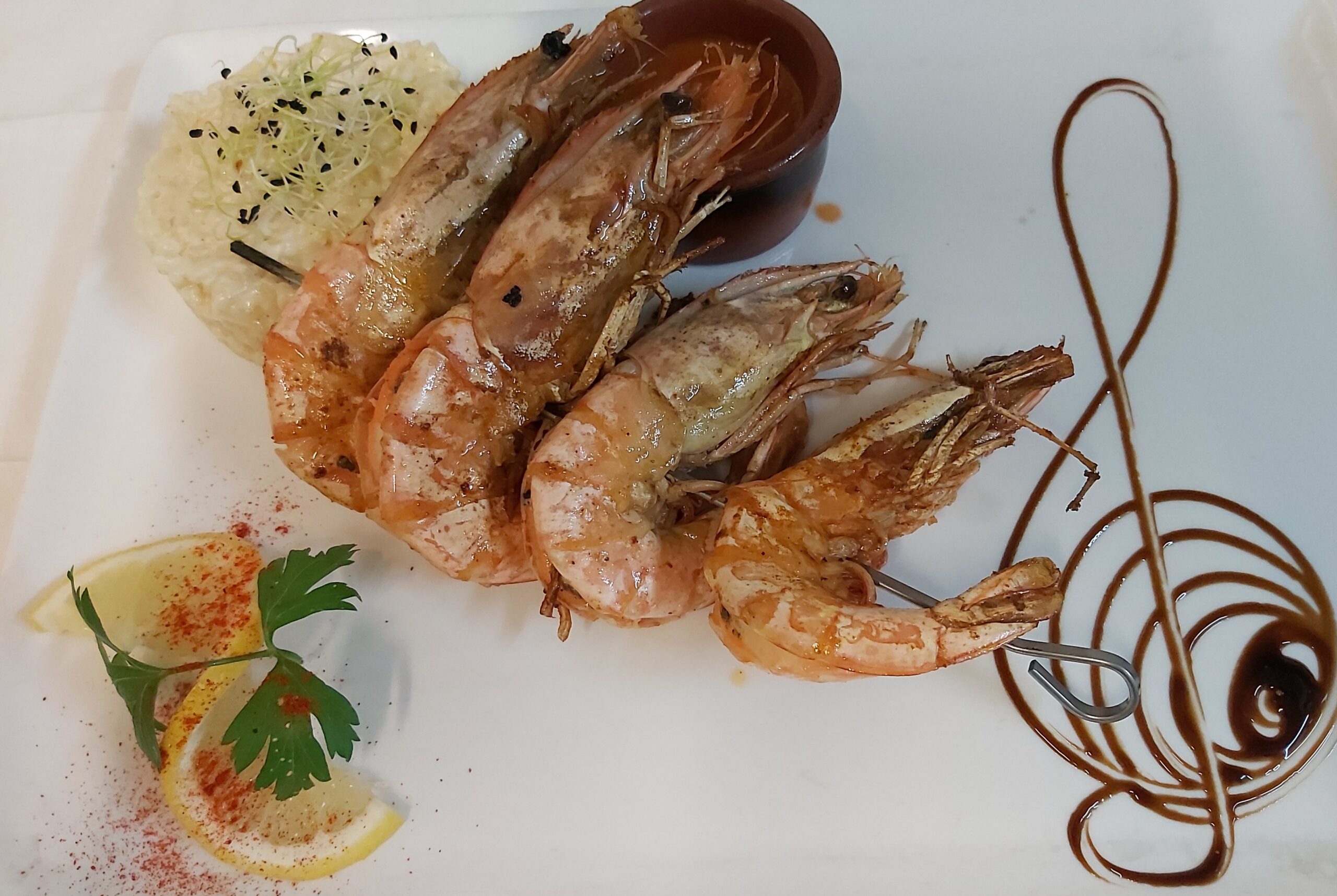 La Brochette De Gambas