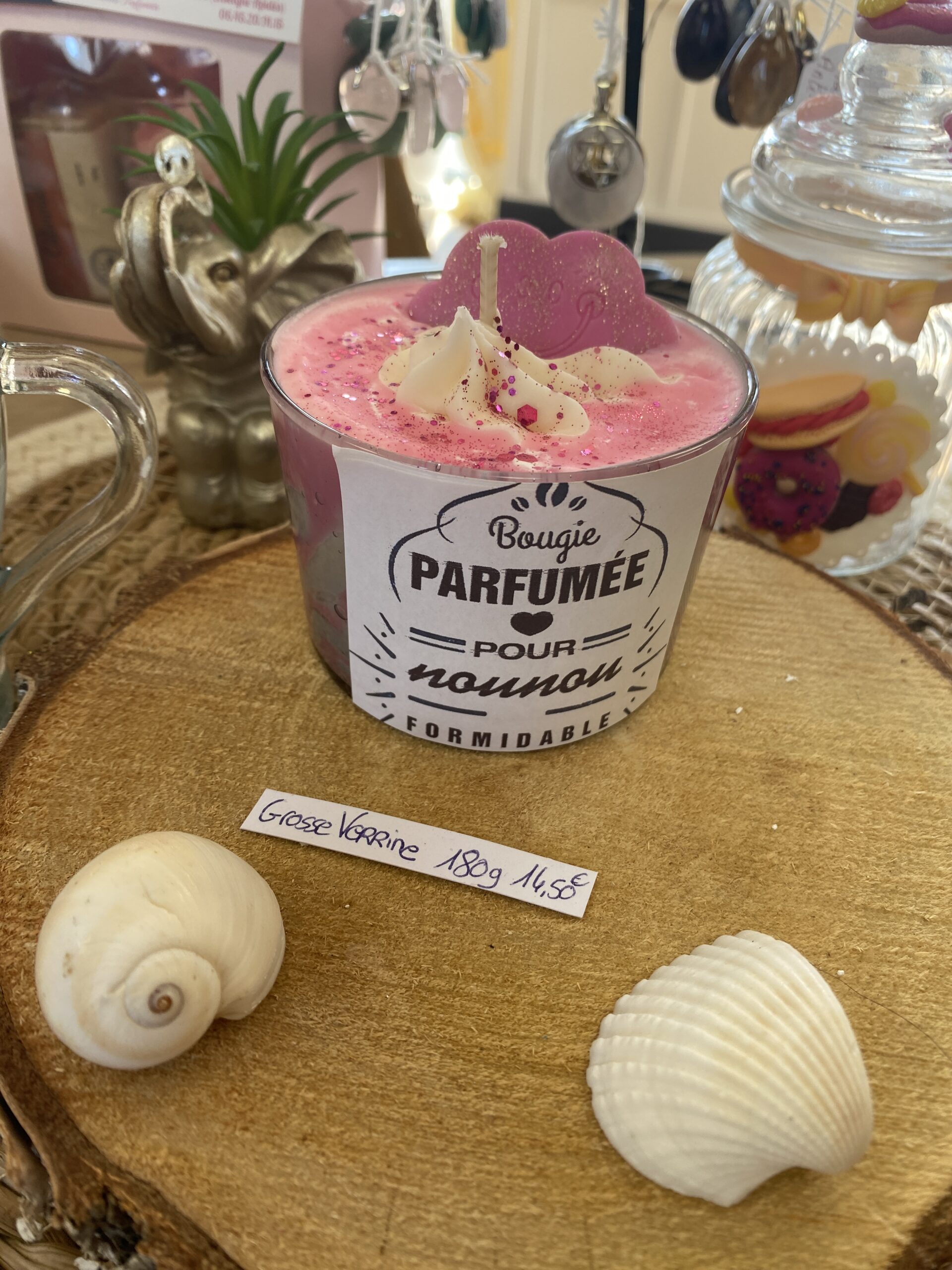 Verrine Bougie Nounou Formidable