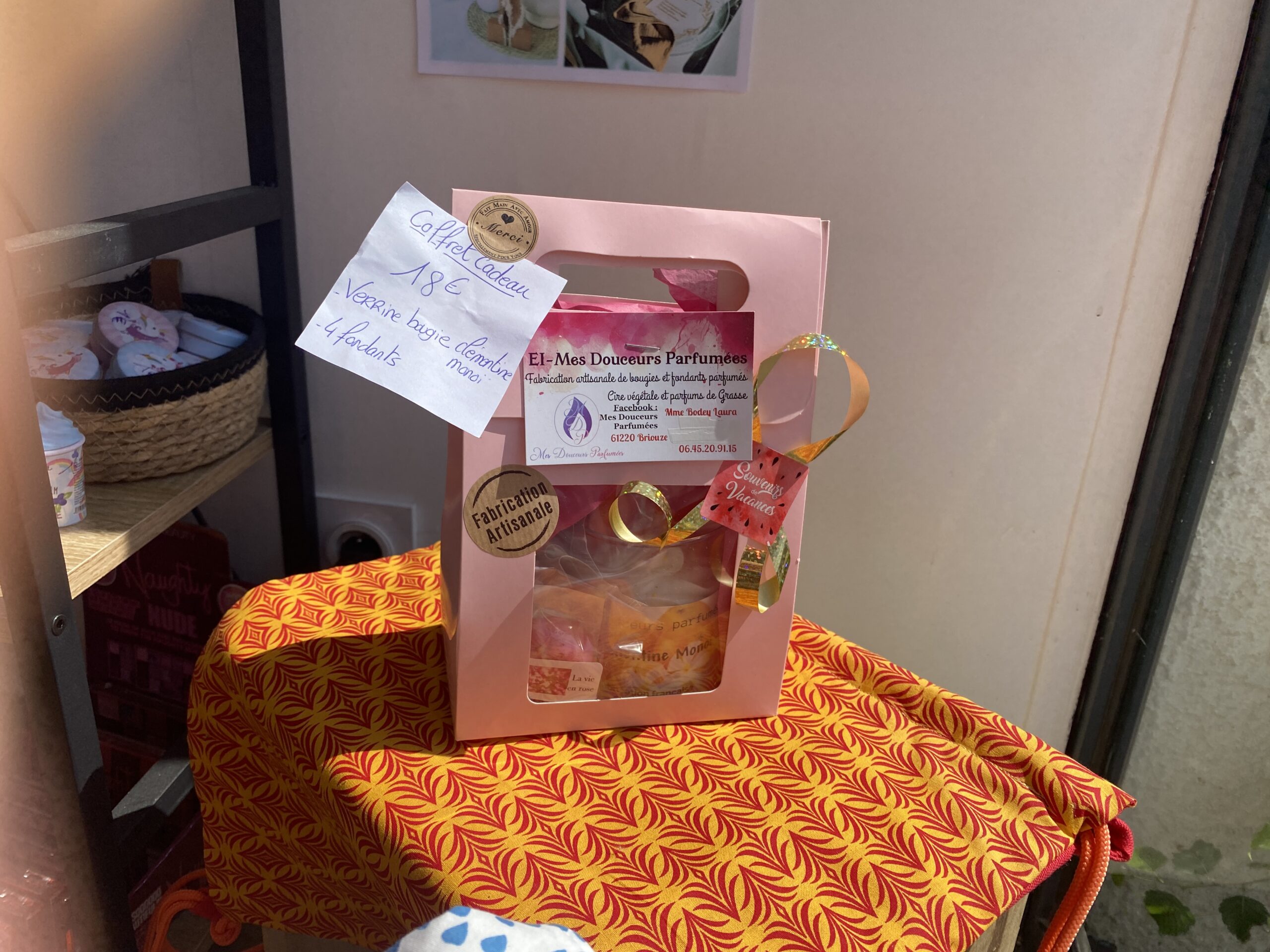 Coffret cadeau Mes douceurs parfumées