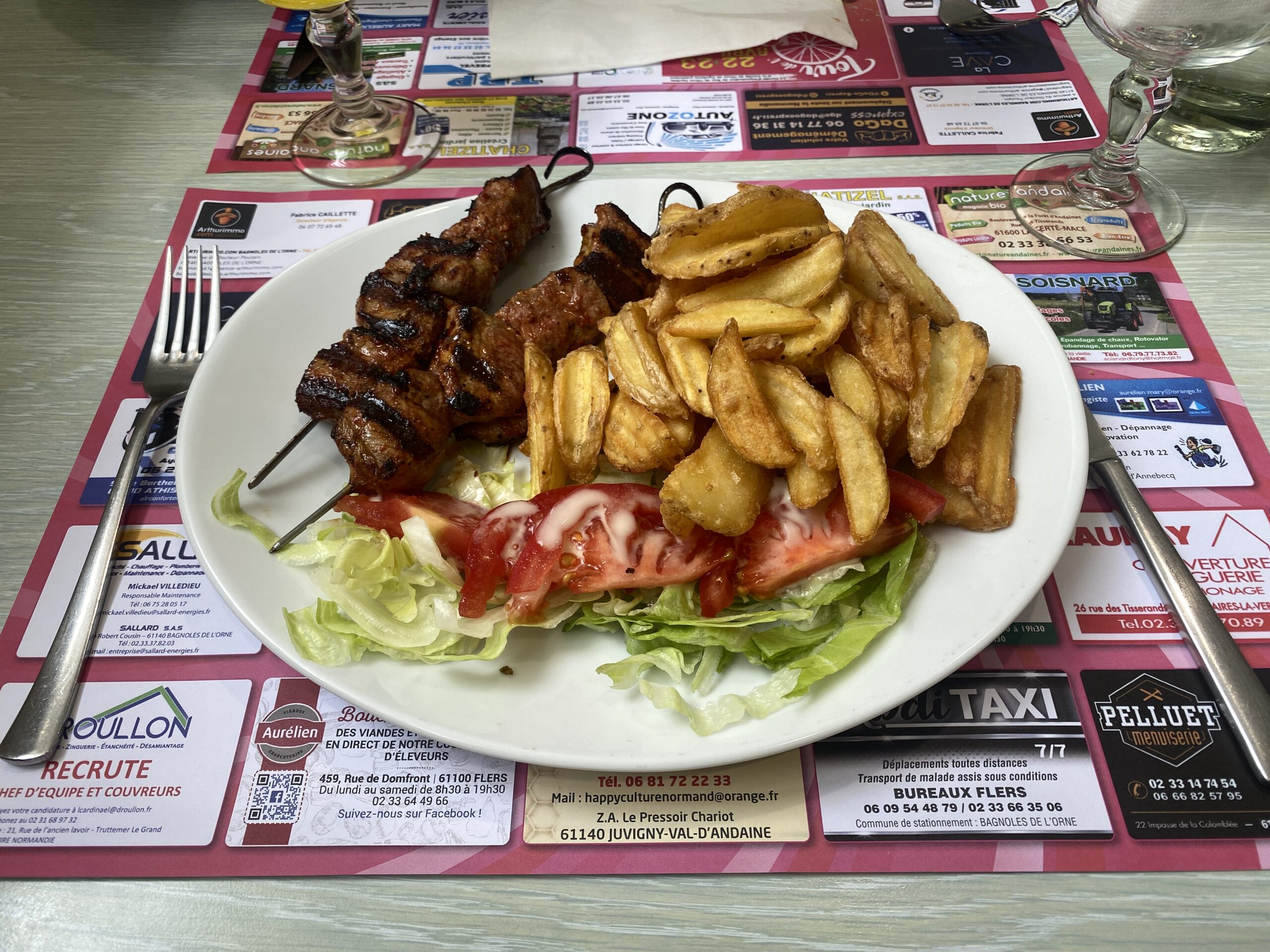 Brochettes d&rsquo;Agneau Le Saint Germain