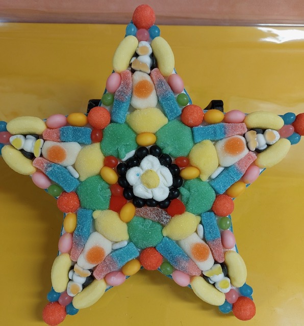 Etoile Gateau de bonbons