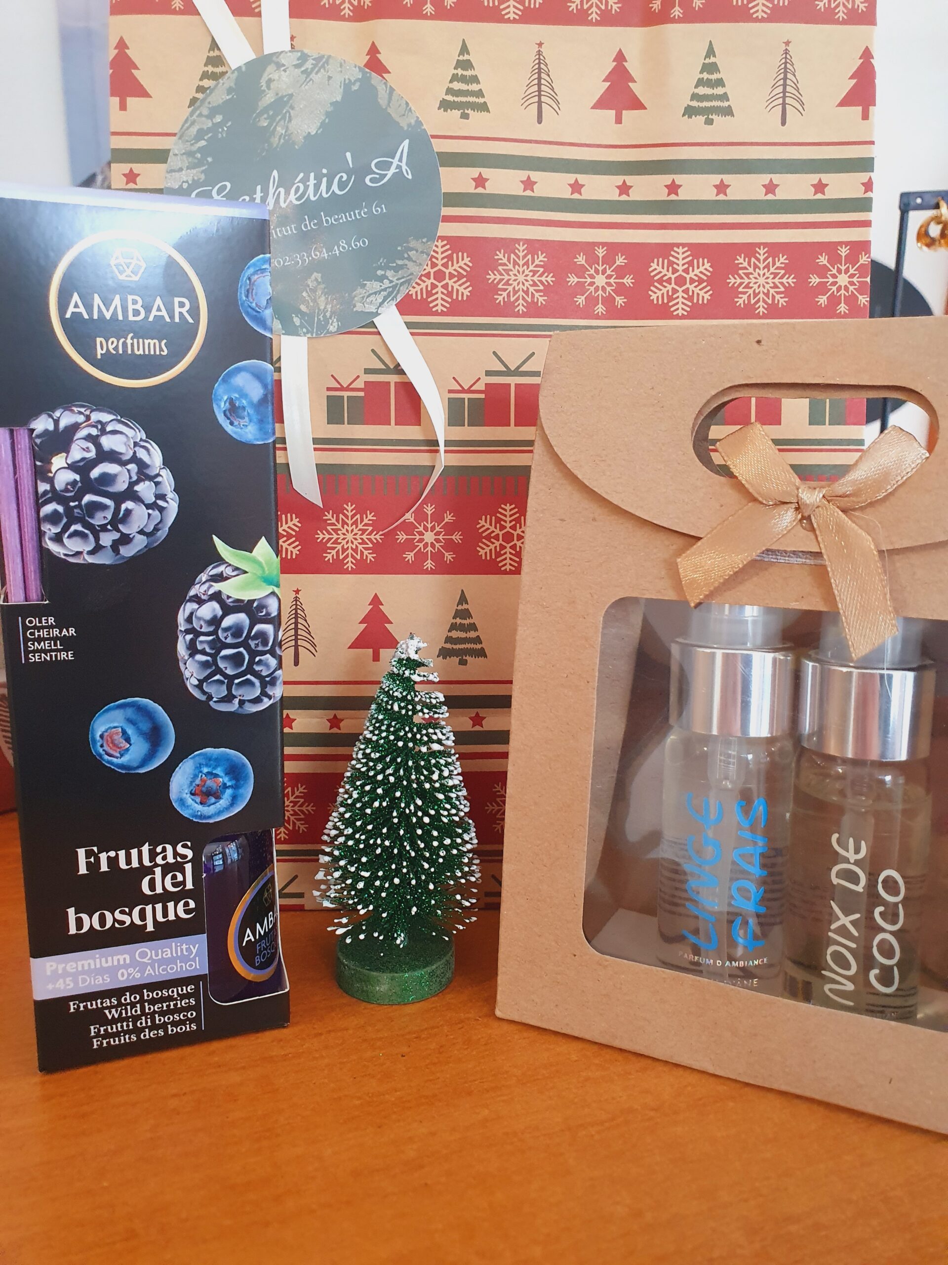 Brume de parfum ambiance et un diffuseur d&rsquo;ambiance