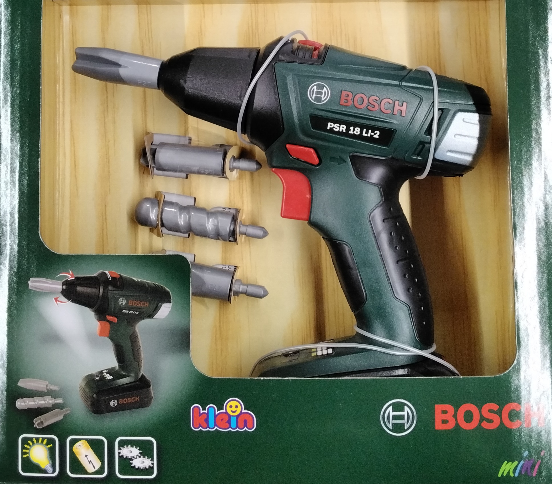 Visseuse Devisseuse à accus Bosch (jouets enfants)