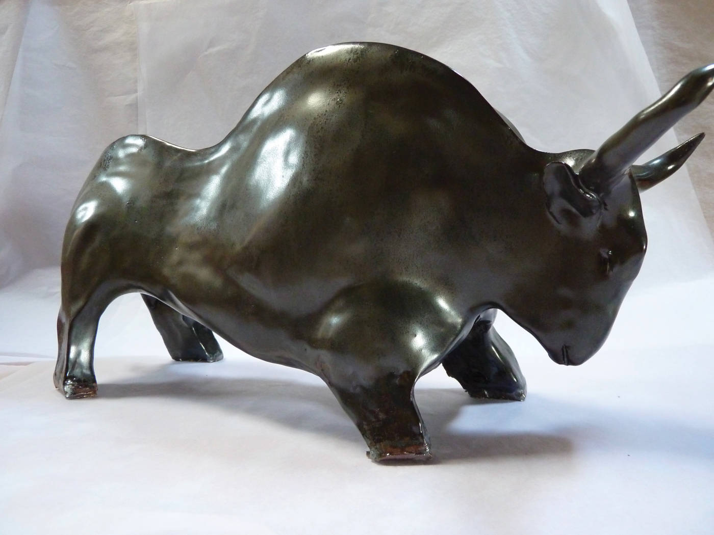 Modelage animalier – Taureau