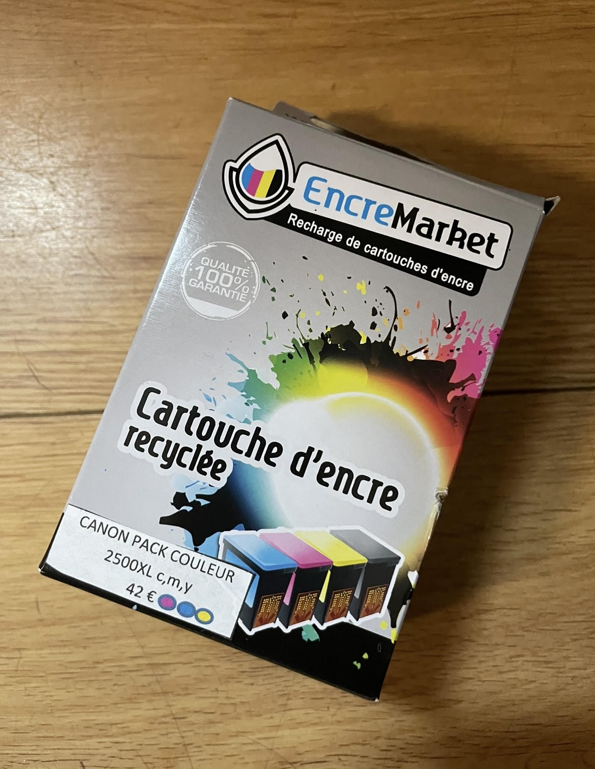 Cartouche d&rsquo;encre recyclée – Canon