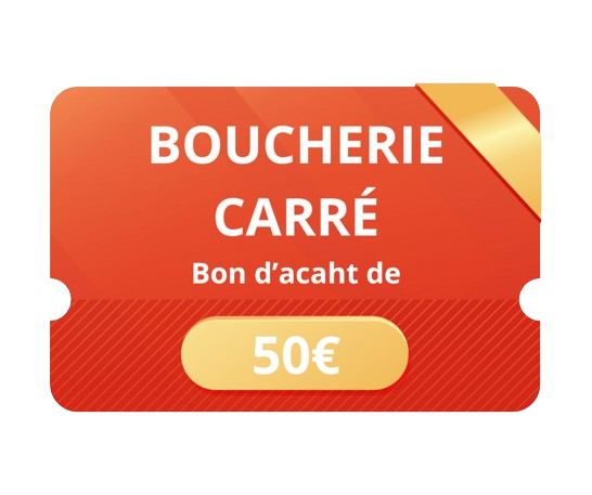 Bon d&rsquo;achat de 50€
