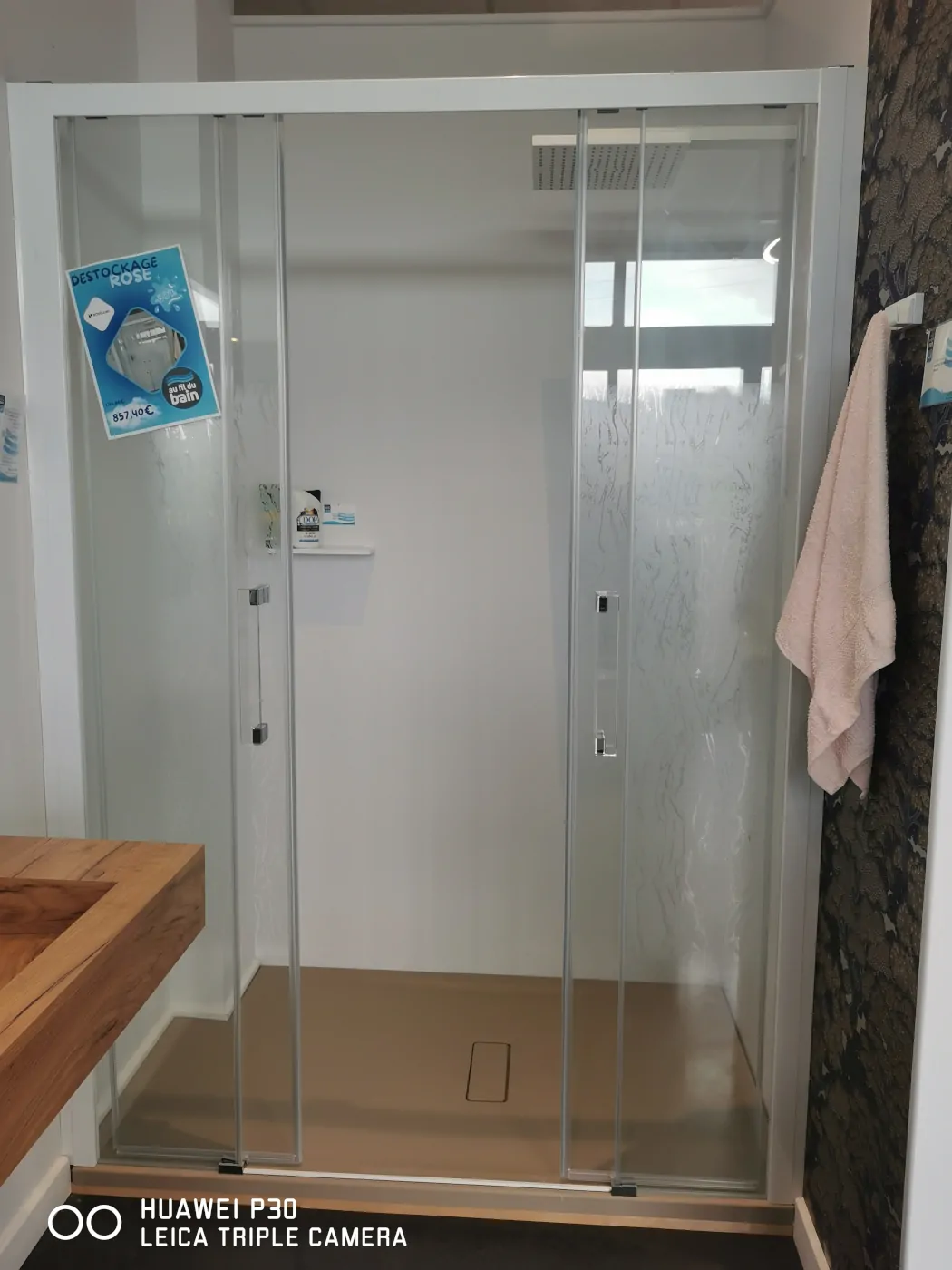 Paroi NOVELLINI « ROSE » 2 portes coulissantes