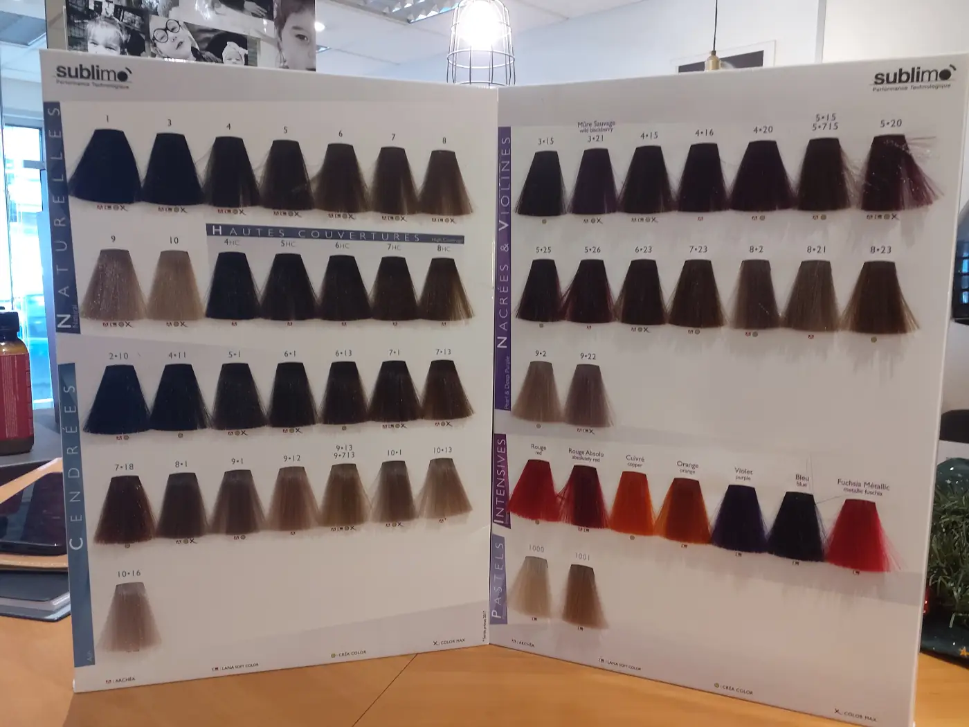 Coloration française sans ammoniaque