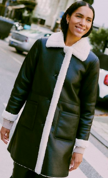 Manteau Fourré à L Interieur