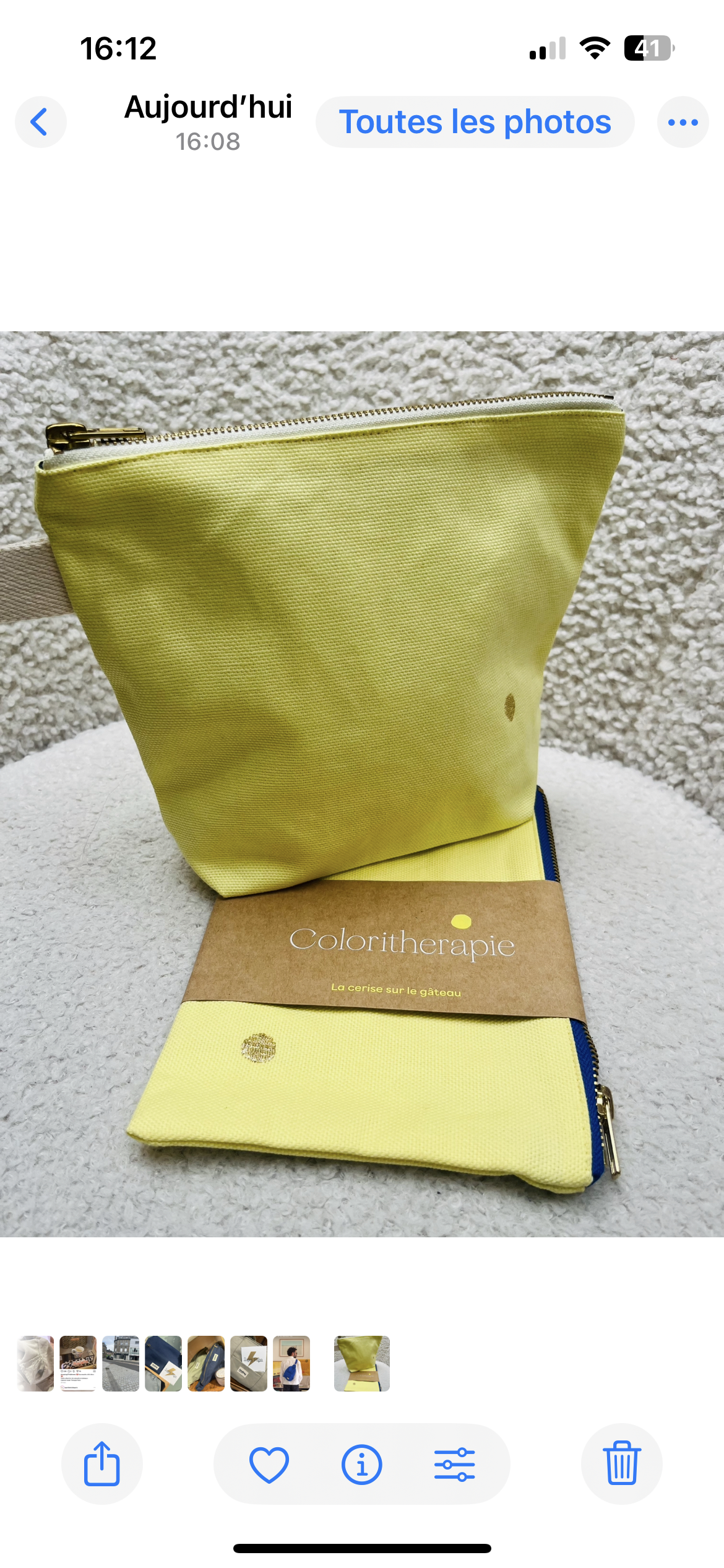 2 Pochettes « La cerise sur le gâteau »