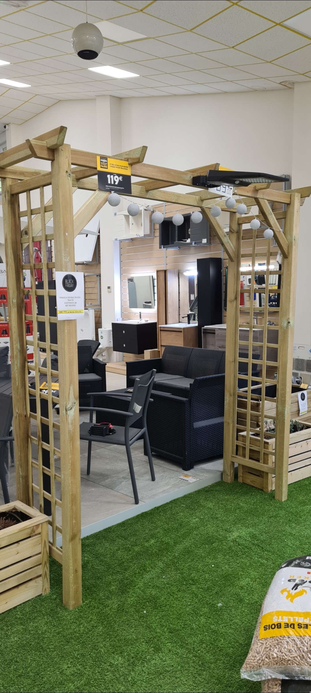 Pergola Double En Pin