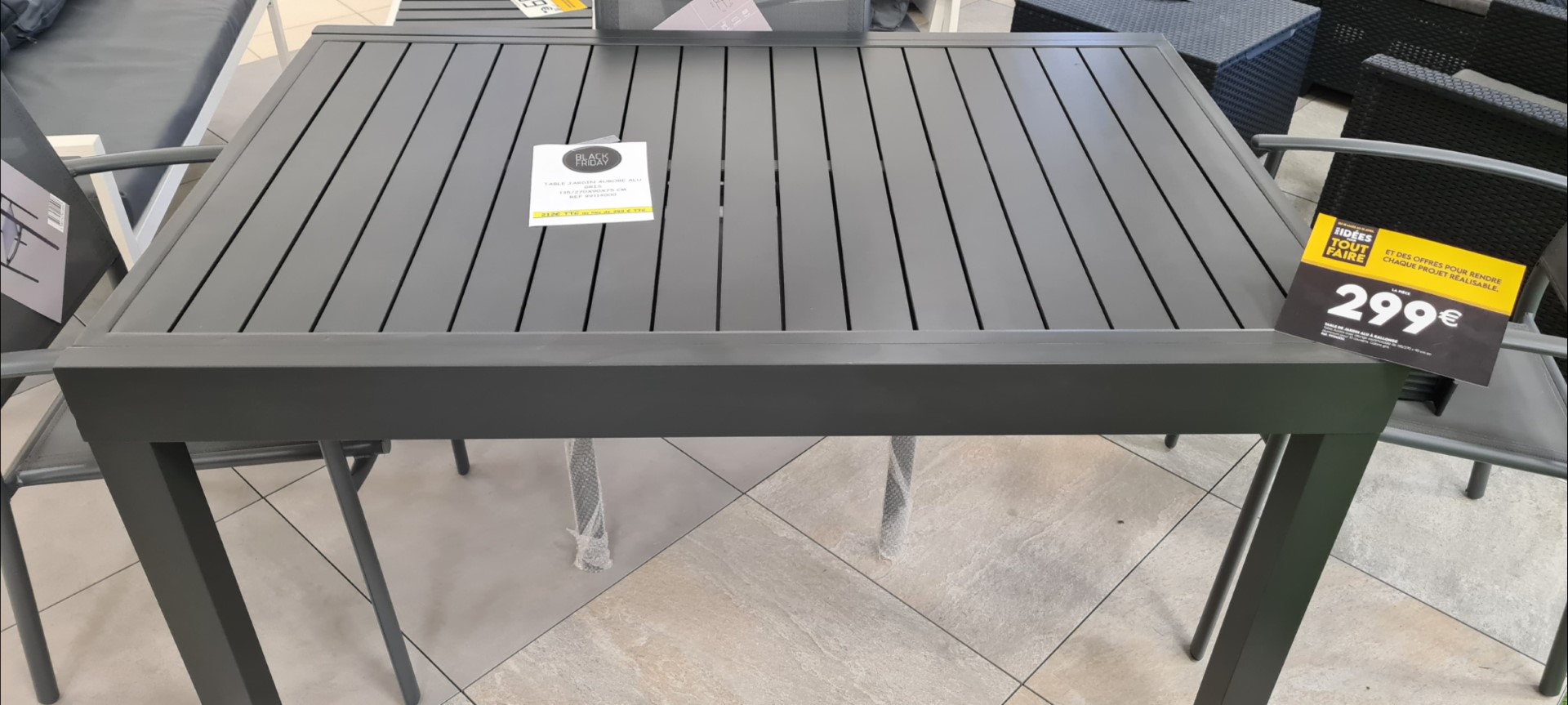 Table De Jardin Alu
