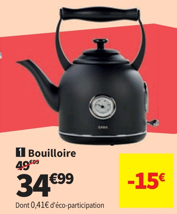 Bouilloire Saba Krol 26 – 1.7 Litre(s)