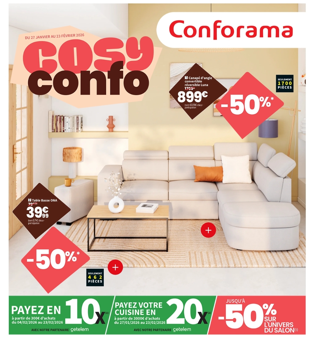 Catalogue Conforama Cosy