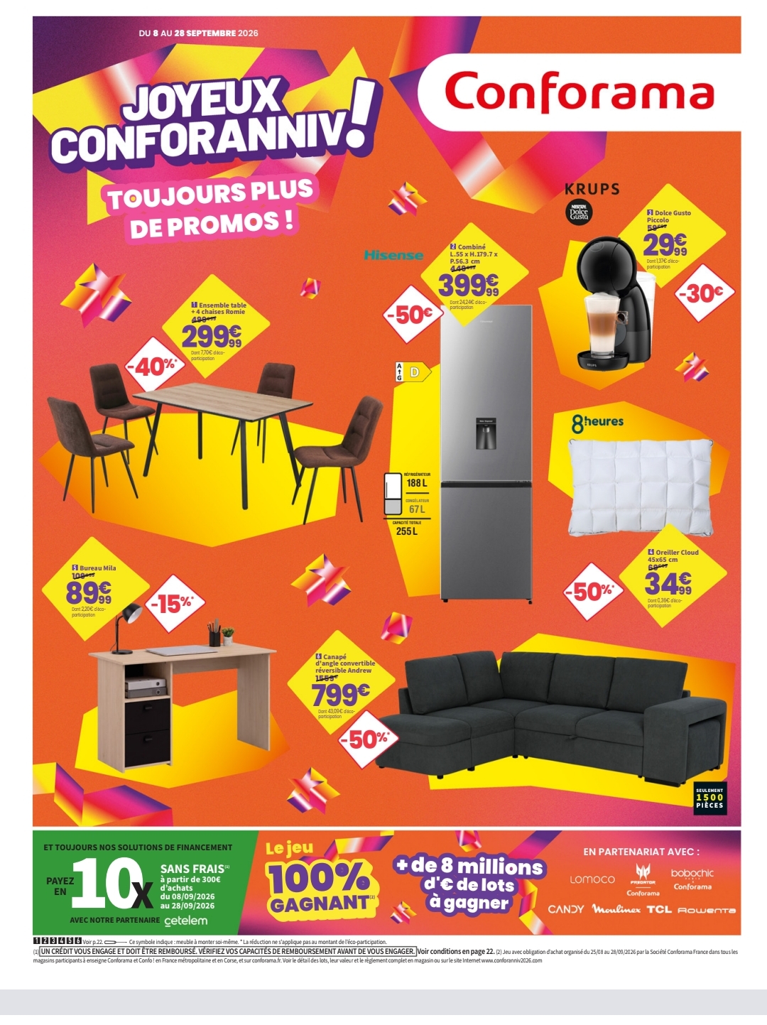 Catalogue « conforanniv». 2   > 28/09/26