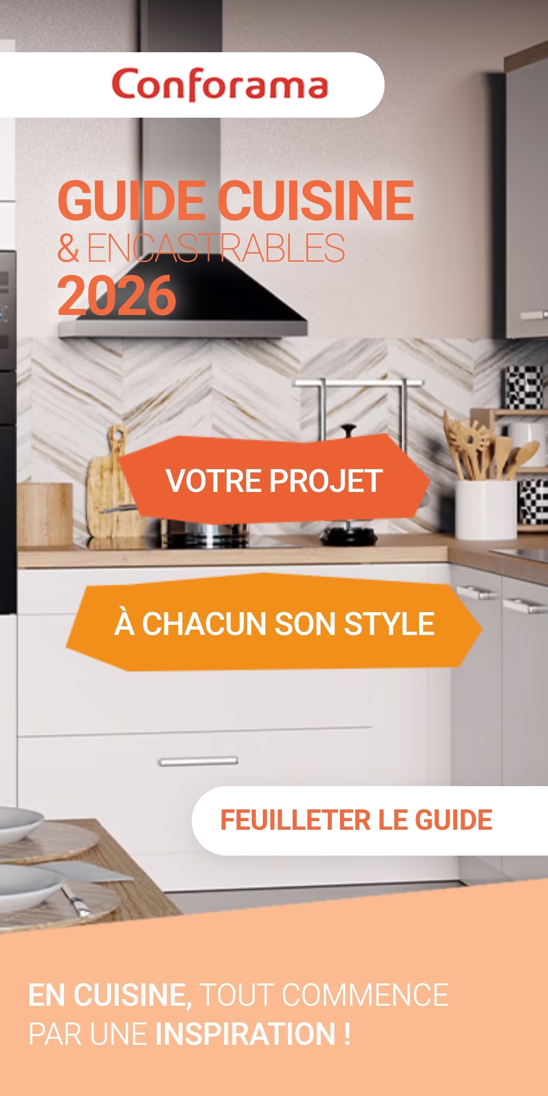 Guide Catalogue Cuisine Conforama 2026