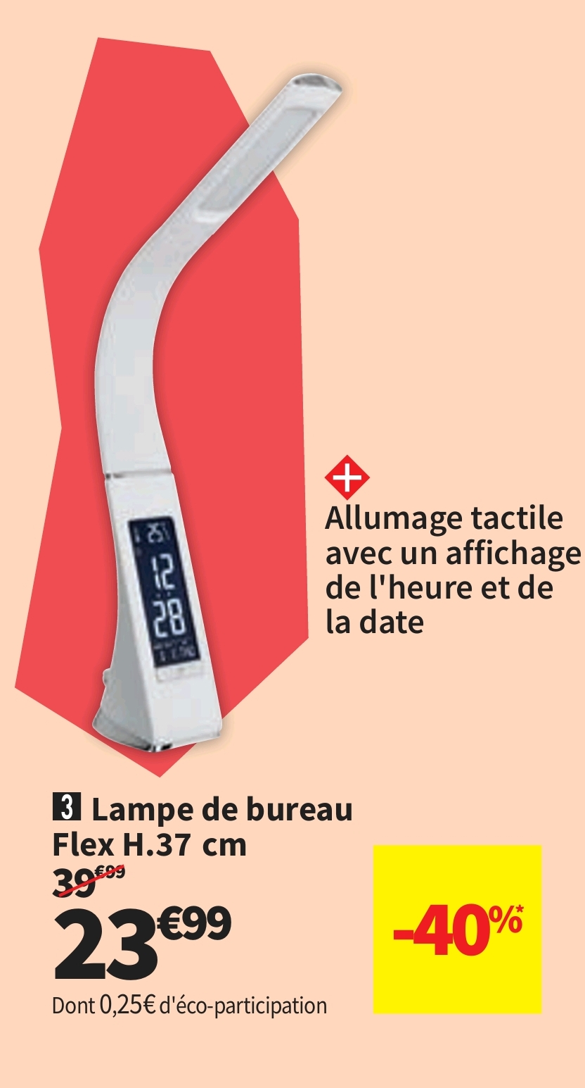 Lampe De Bureau Tactile Flex