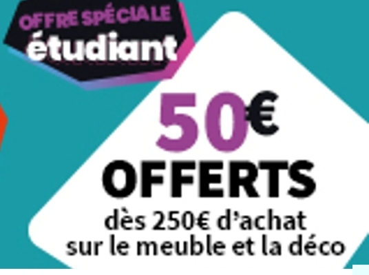 Offre étudiant >24/08