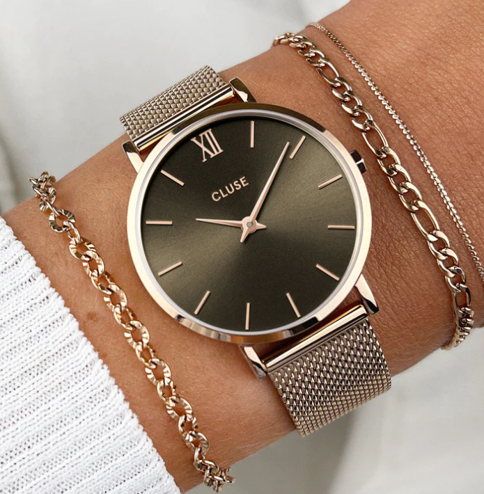 Montre Cluse Minuit Mesh