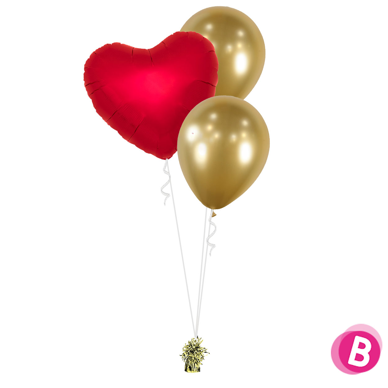 Bouquet Classique Coeurs Rouges Longue Durée