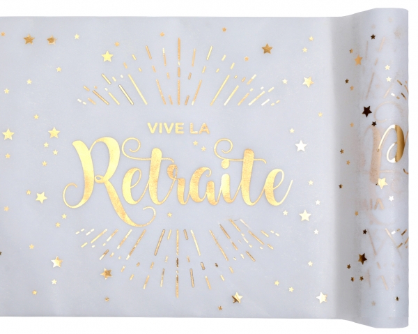 Chemin De Table Vive La Retraite