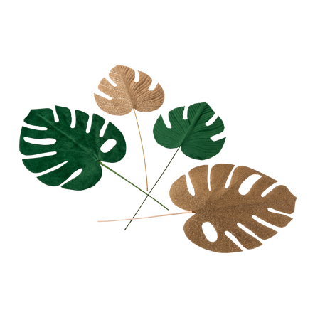 Mes 4 Jolies Feuilles Tropicales