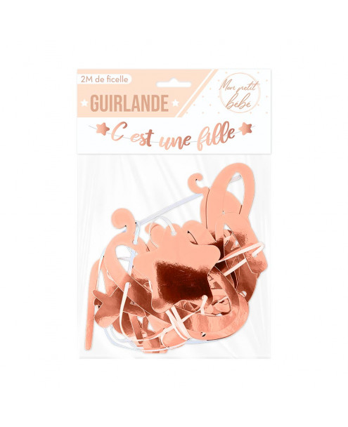 Guirlande Baby Shower Fille