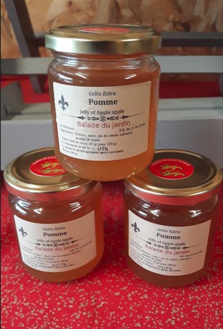Gelée Extra De Pomme Pot 200 Gr