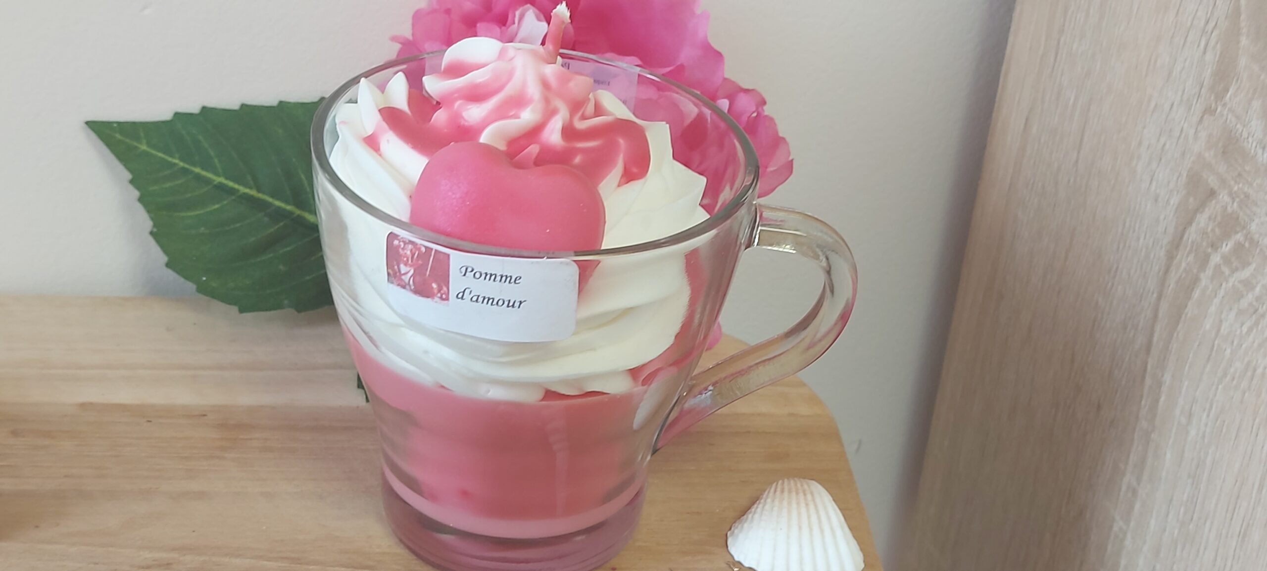 Bougie Gourmande Mug Pomme D&rsquo;amour