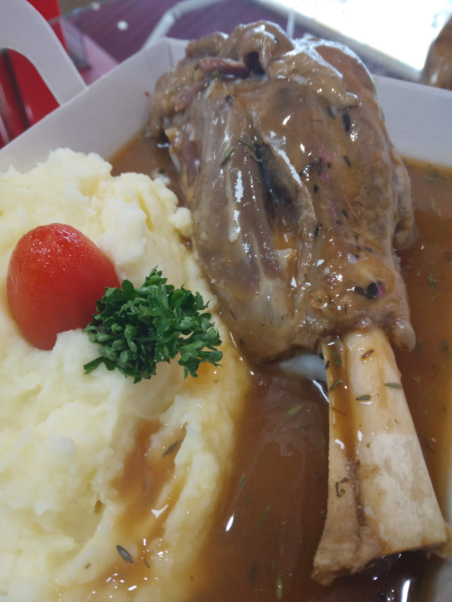 La Souris D&rsquo;agneau Et Son Jus Au Thym