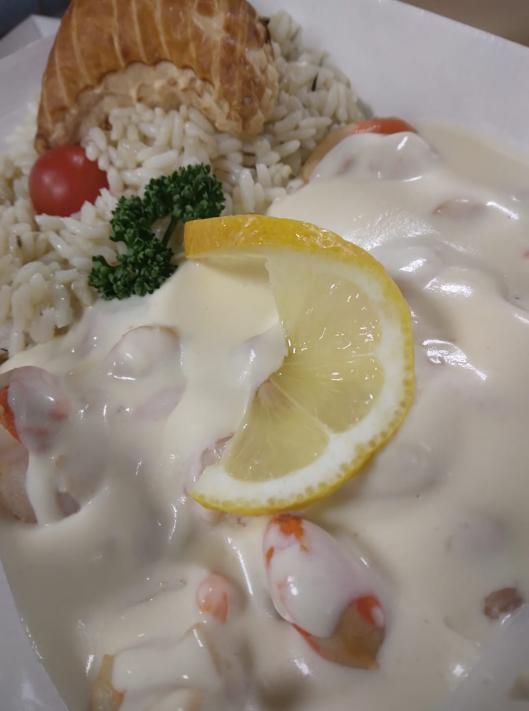 Le Ragoût De Saint Jacques Et Son Riz