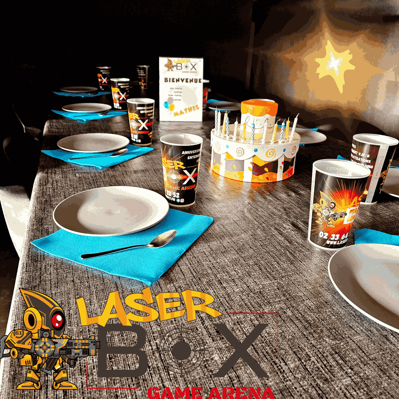 Laser Box Anniversaire ( 16 Joueurs )