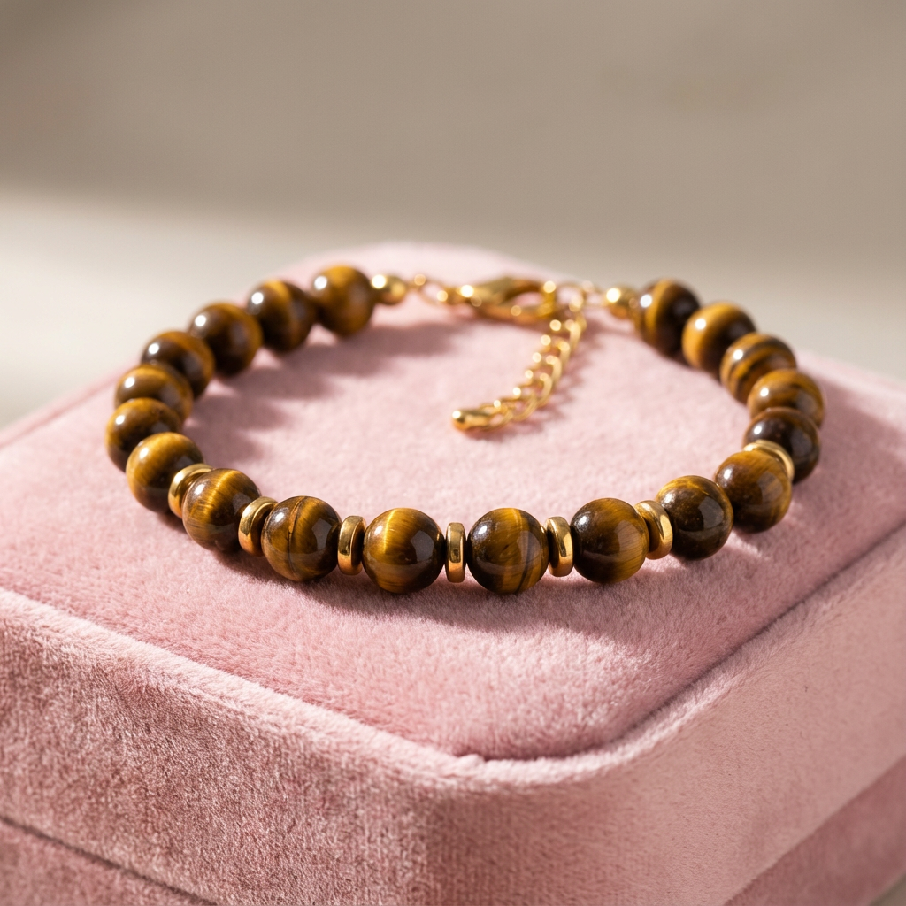 Bracelet œil De Tigre Collection Aura D&rsquo;amazonie