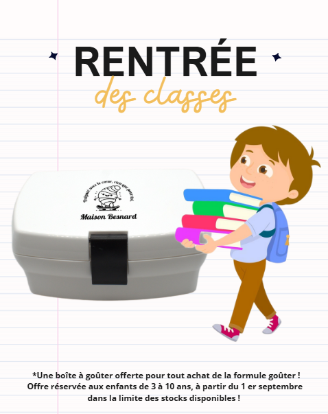 Formule Goûter Avec Boite à Goûter Offerte