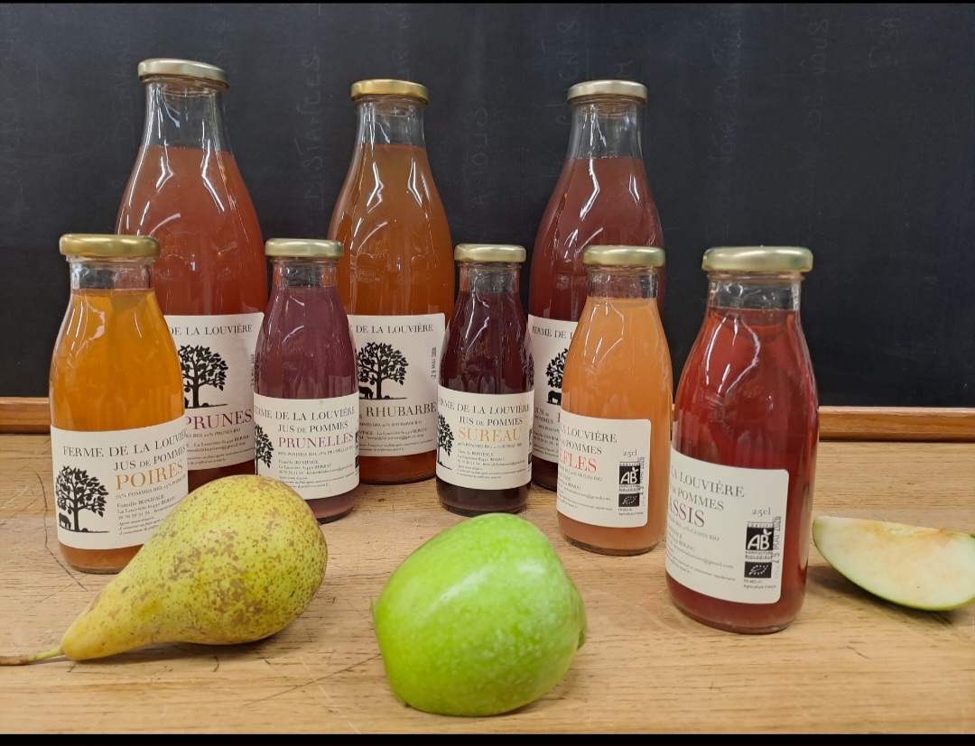 Jus De Fruits Ferme De La Louviere