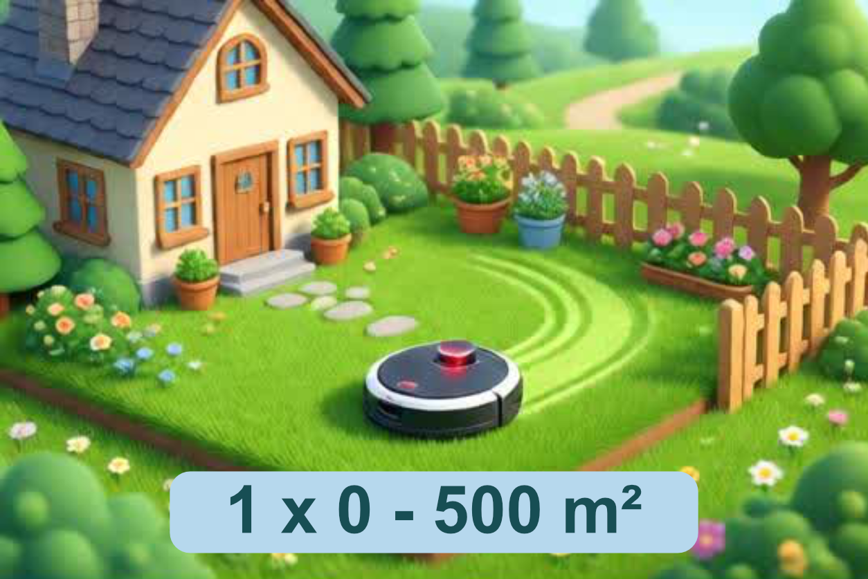 1 Tonte Pack Solo 0-500m²