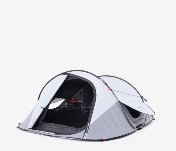 Tente De Camping Instantanée 3 Places, 2 Seconds Fresh & Black